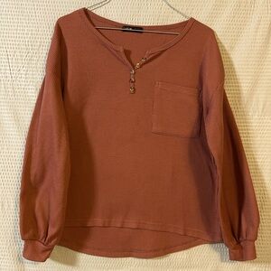 SHEIN 3/4 Sleeve Shirt